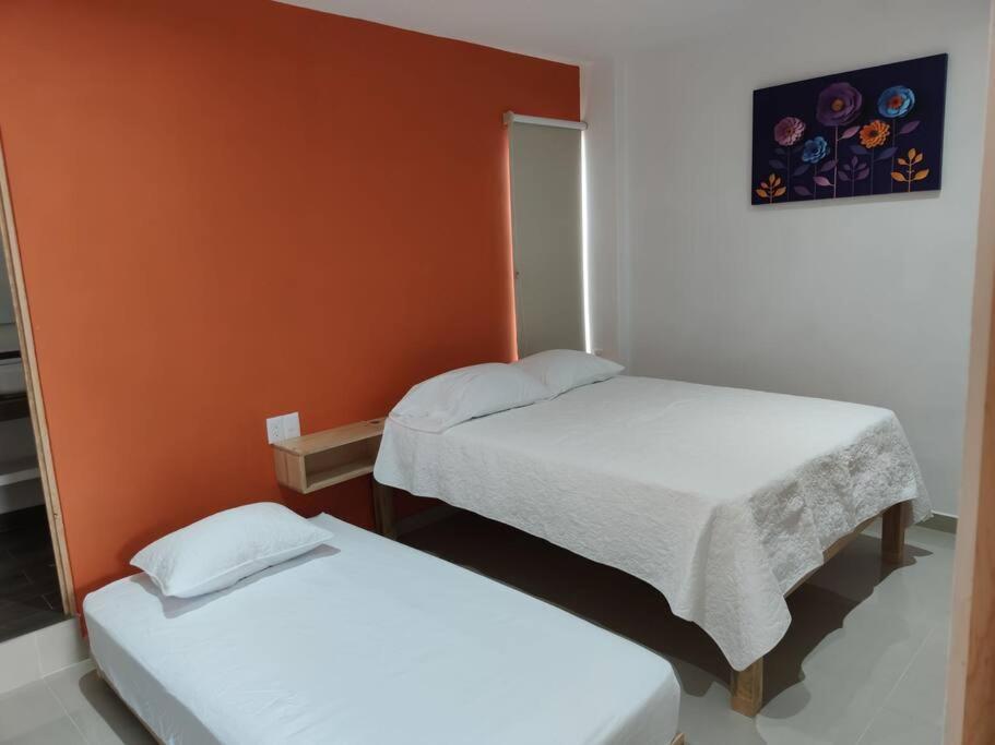 Naranja Departamento 33 M2 Nuevo Appartement Jiutepec Buitenkant foto